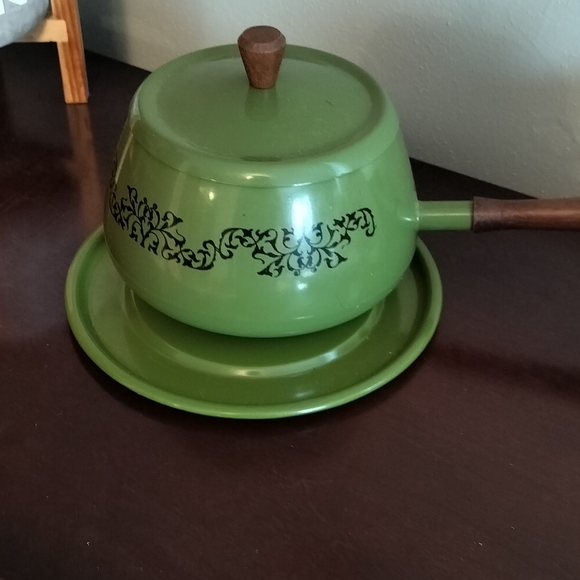 Vintage green melting pot 70s - Picture 6 of 6